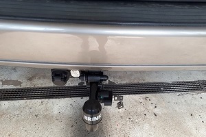 Brink Anh&auml;ngerkupplung montiert