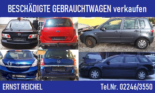 beschädigten Gebrauchtwagen verkaufen