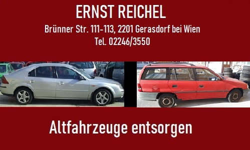 Auto verschrotten Gerasdorf Wien