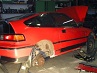 Fachwerkstätte: Restaurierungsarbeiten bei einem Honda CRX
