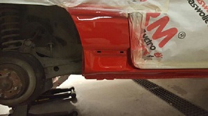Durchführung von Restaurierungsarbeiten bei einem Honda CRX