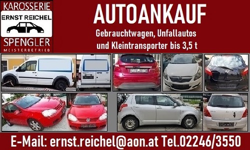 Gebrauchtwagen verkaufen Gerasdorf Österreich